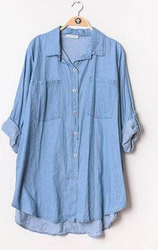 Picture of CURVY GIRL DENIM SHIRT